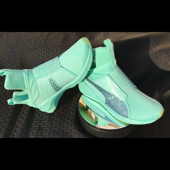 Women Swarovski running Puma shoes - Picture 2 of 7